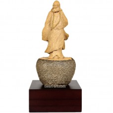 F161 原石雕塑 達摩
